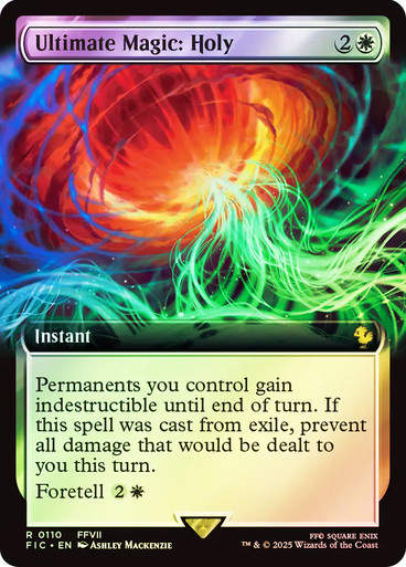 Ultimate Magic: Holy (FIC) (110) / Extended Art / Foil