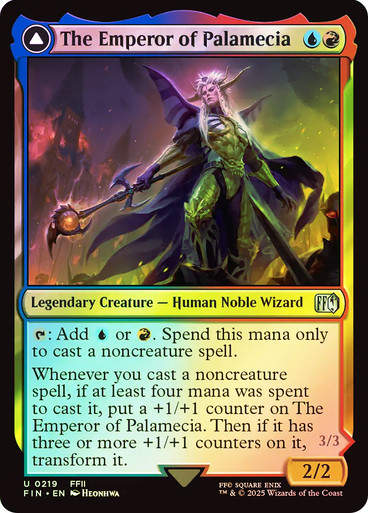 The Emperor of Palamecia // The Lord Master of Hell (FIN) (219) / Foil