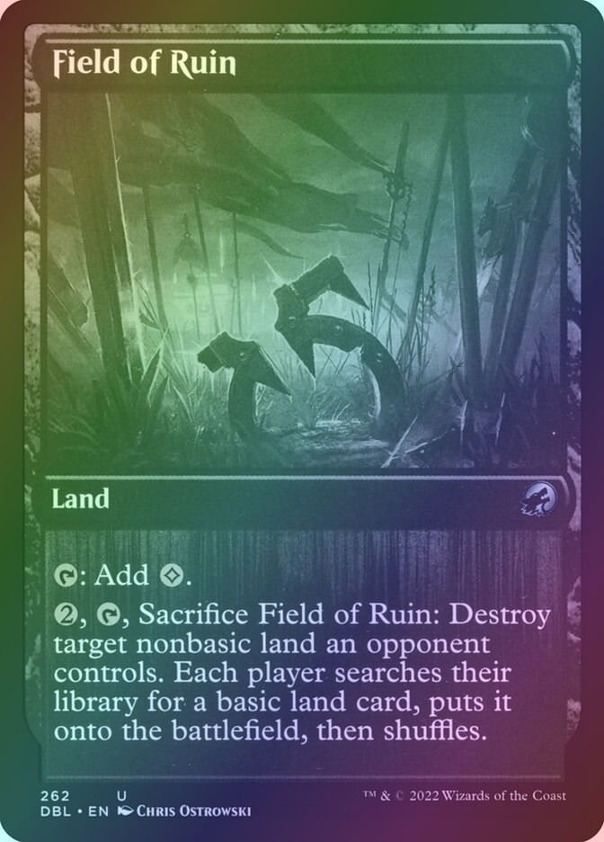 Field of Ruin (DBL) (262) / Foil