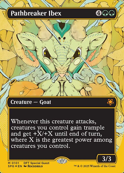 Pathbreaker Ibex (SPG) (101) / First Line Foil / Borderless