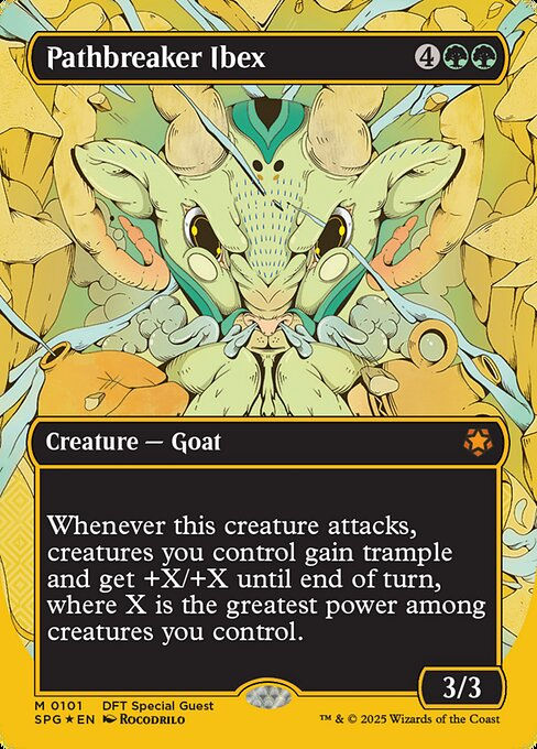 Pathbreaker Ibex (SPG) (101) / First Line Foil / Borderless