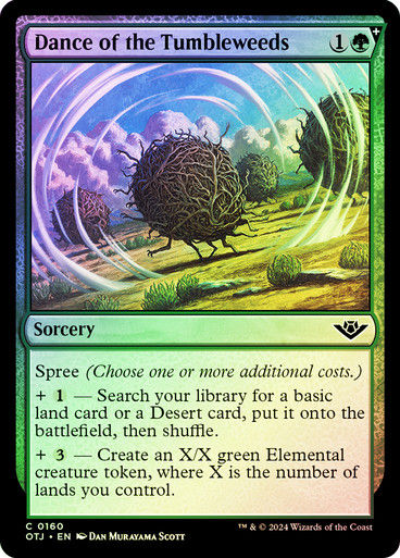 Dance of the Tumbleweeds (otj) (160) / Foil