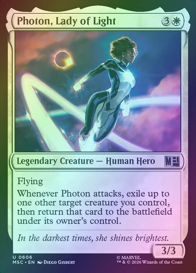 Photon, Lady of Light (MSC) (606) / Foil