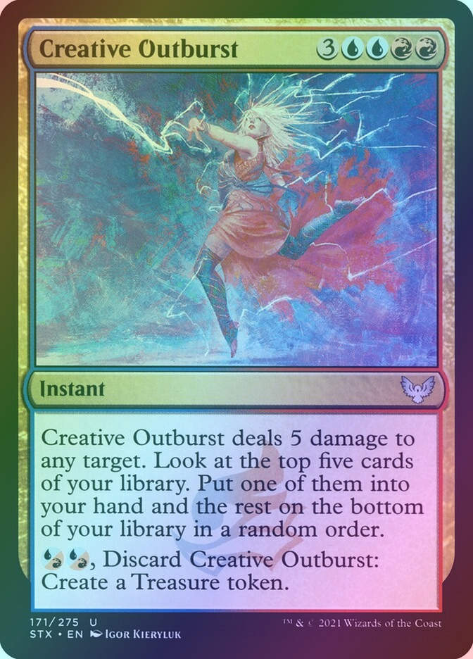 Creative Outburst (STX) (171) / Foil