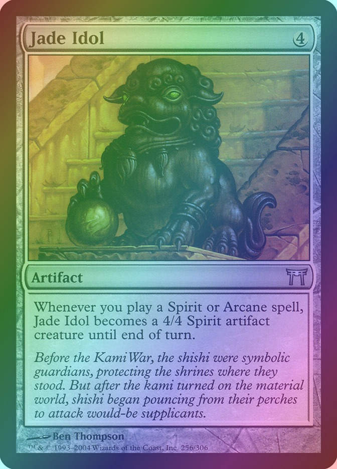 Jade Idol (CHK) (256) / Foil