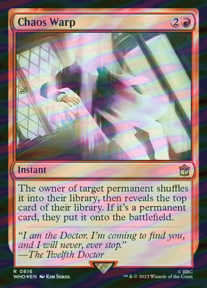Chaos Warp (WHO) (816) / Surge Foil