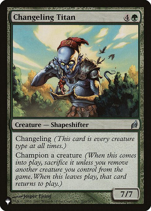 Changeling Titan (PLST) (LRW-200)