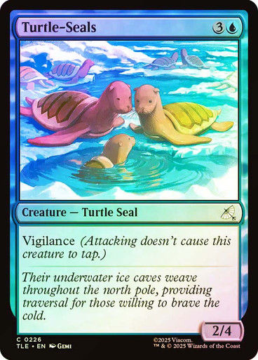 Turtle-Seals (TLE) (226) / Foil