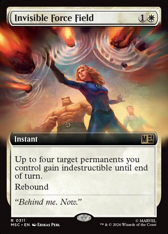 Invisible Force Field (MSC) (311) / Extended Art
