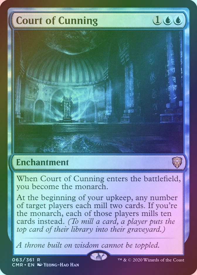 Court of Cunning (CMR) (63) / Foil