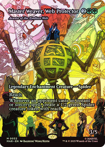 Arasta of the Endless Web (MAR) (32) / Borderless / Foil