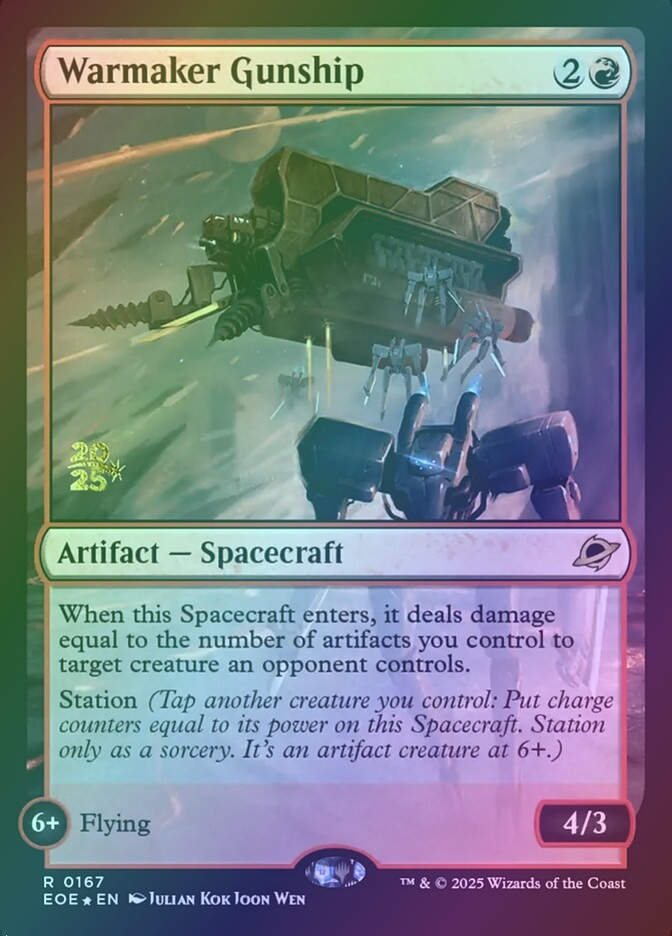 Warmaker Gunship (PEOE) (167s) / Foil