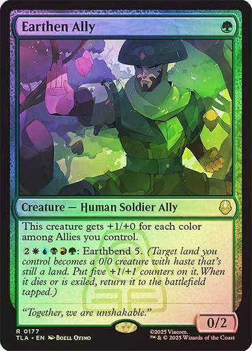 Earthen Ally (TLA) (177) / Foil