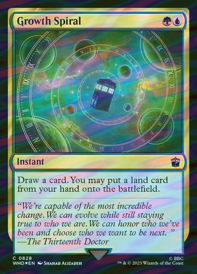 Growth Spiral (WHO) (828) / Surge Foil