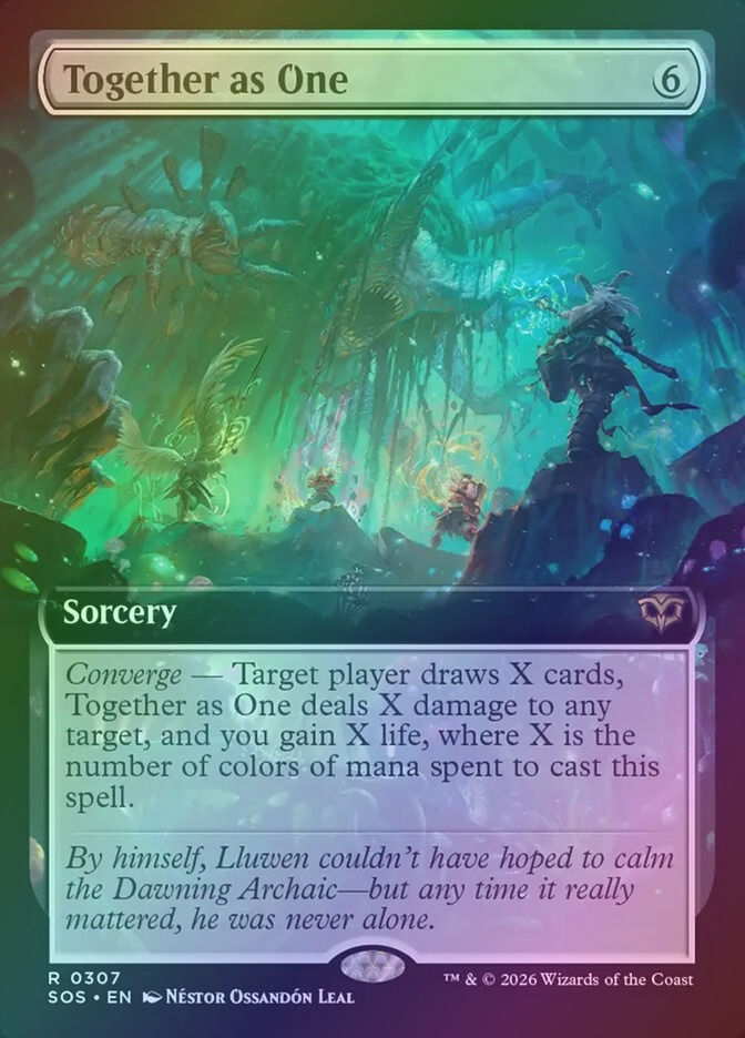 Together as One (SOS) (307) / Extended Art / Foil