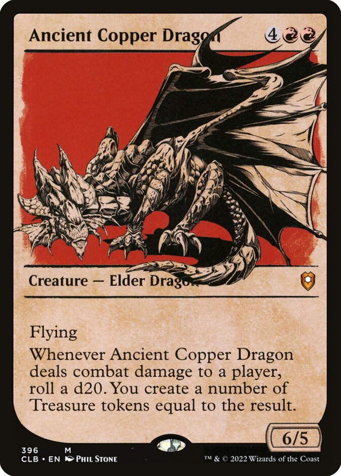 Ancient Copper Dragon (CLB) (396) / Showcase