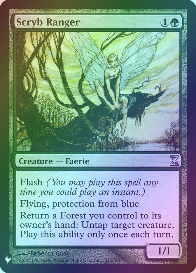 Scryb Ranger (PLST) (TSP-215) / Foil
