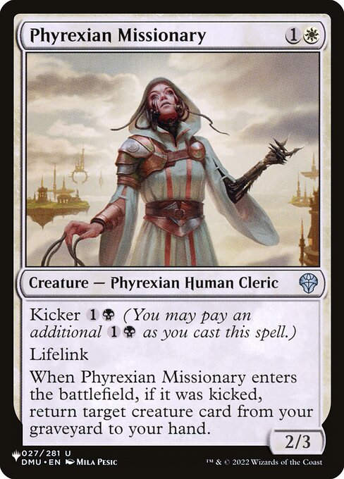 Phyrexian Missionary (PLST) (DMU-27)