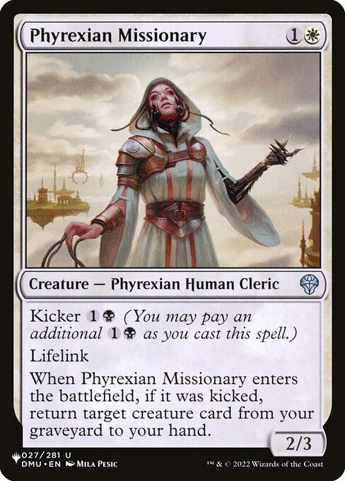 Phyrexian Missionary (PLST) (DMU-27)