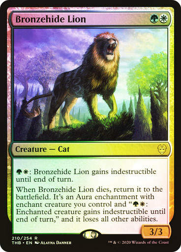 Bronzehide Lion (THB) (210) / Foil