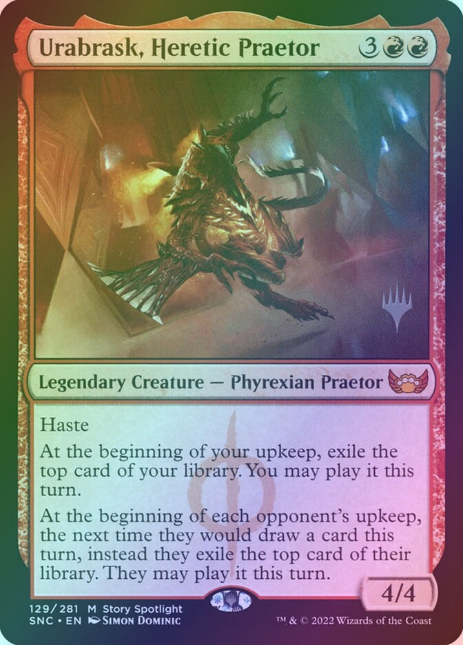 Urabrask, Heretic Praetor (PSNC) (129p) / Foil