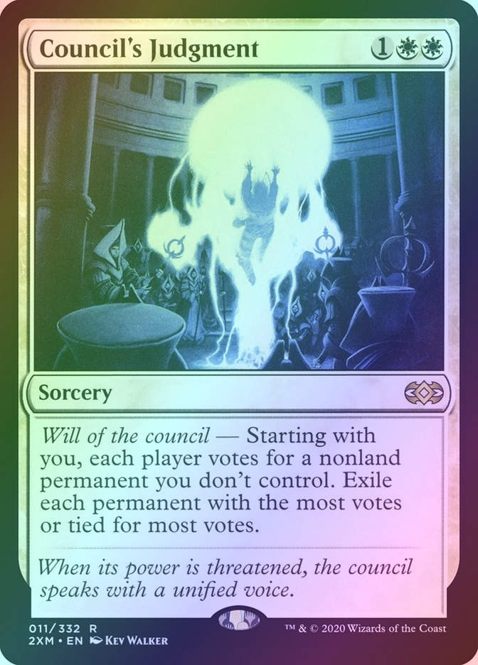 Council's Judgment (2XM) (11) / Foil
