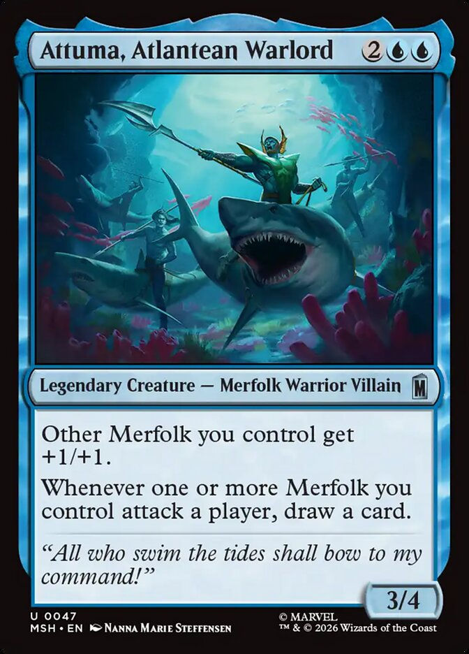 Attuma, Atlantean Warlord (MSH) (47)