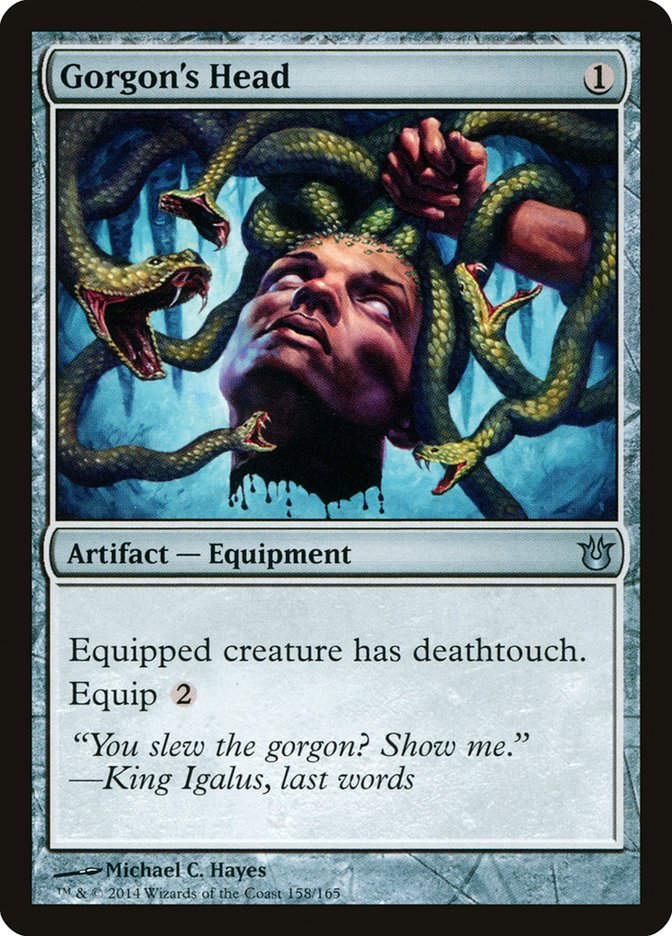 Gorgon's Head (BNG) (158) / Foil