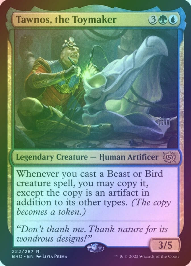 Tawnos, the Toymaker (PBRO) (222p) / Foil