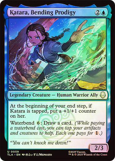 Katara, Bending Prodigy (TLA) (59) / Foil