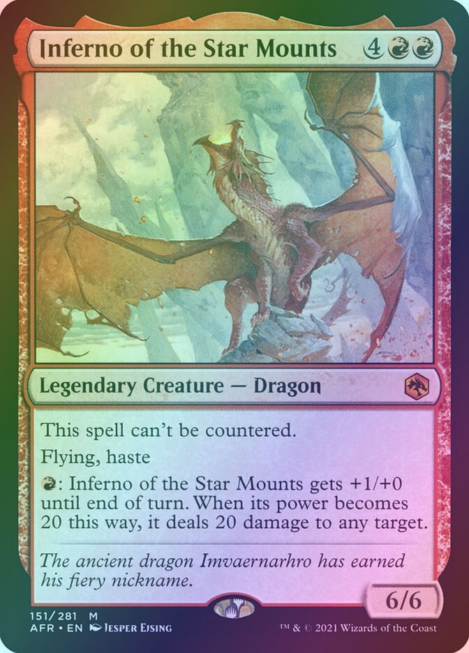 Inferno of the Star Mounts (AFR) (151) / Foil