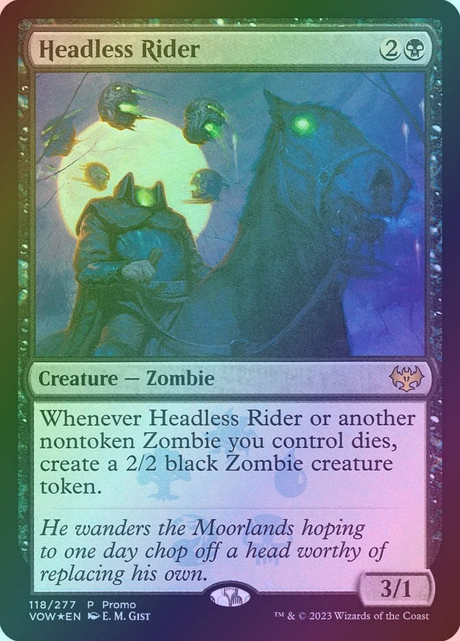 Headless Rider (PVOW) (118★) / Foil