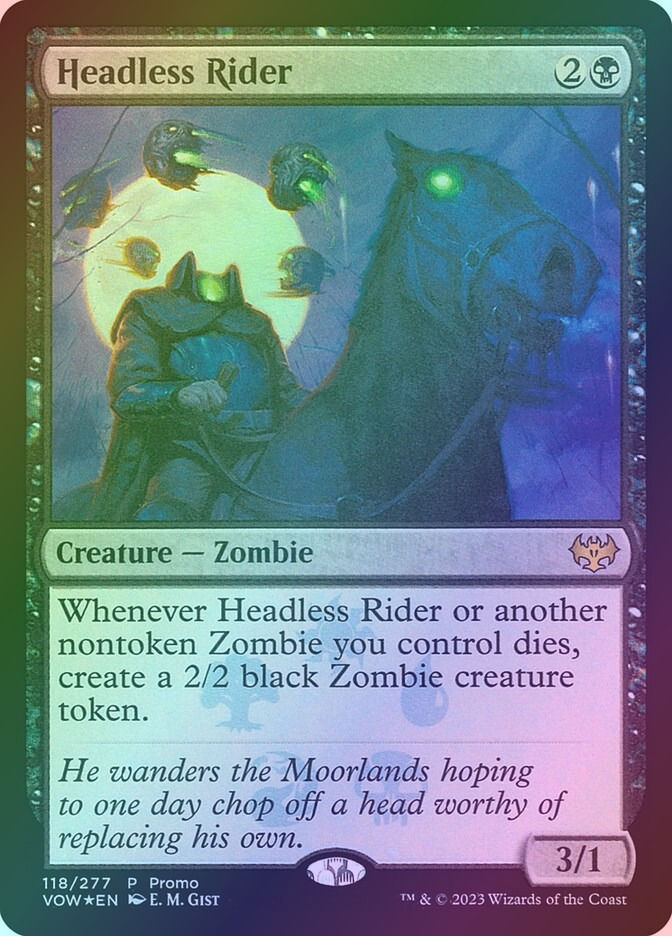 Headless Rider (PVOW) (118★) / Foil