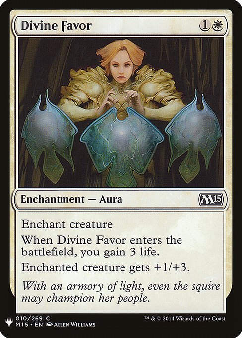 Divine Favor (PLST) (M15-10)