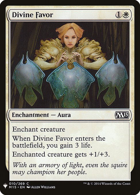 Divine Favor (PLST) (M15-10)