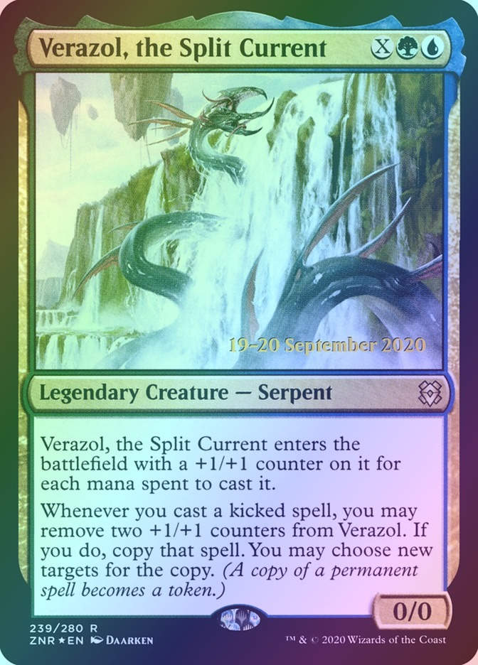 Verazol, the Split Current (PZNR) (239s) / Foil