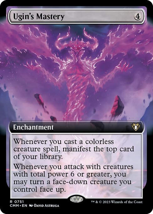 Ugin's Mastery (cmm) / Extended Art