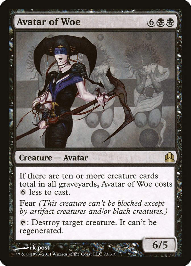Avatar of Woe (cmd)