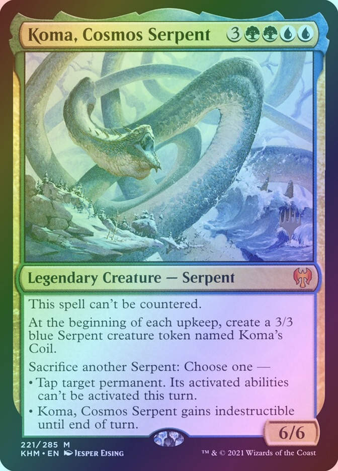 Koma, Cosmos Serpent (PKHM) (221p) / Foil