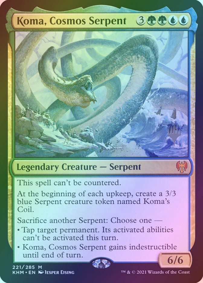 Koma, Cosmos Serpent (PKHM) (221p) / Foil