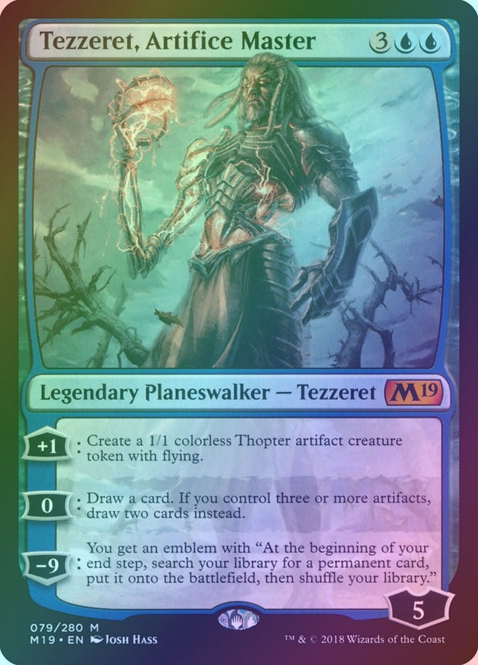 Tezzeret, Artifice Master (M19) (79) / Foil