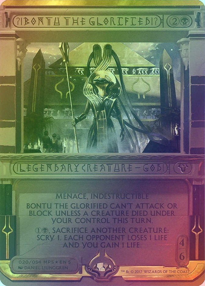 Bontu the Glorified (MP2) (20) / Borderless / Foil