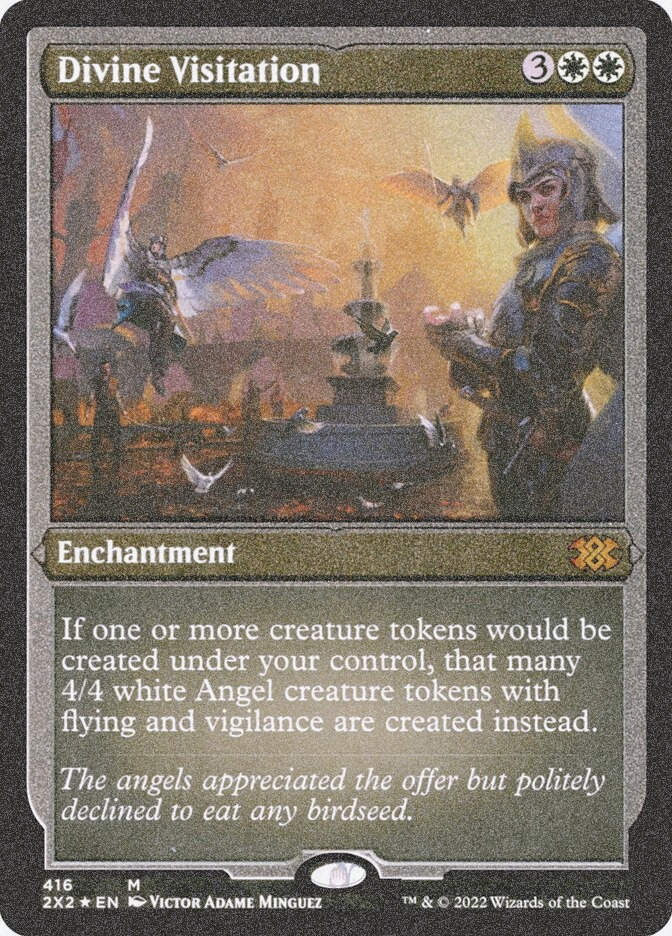 Divine Visitation (2X2) (416) / Foil Etched