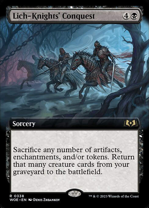 Lich-Knights' Conquest (woe) / Extended Art