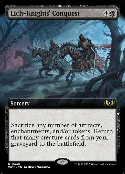 Lich-Knights' Conquest (woe) / Extended Art