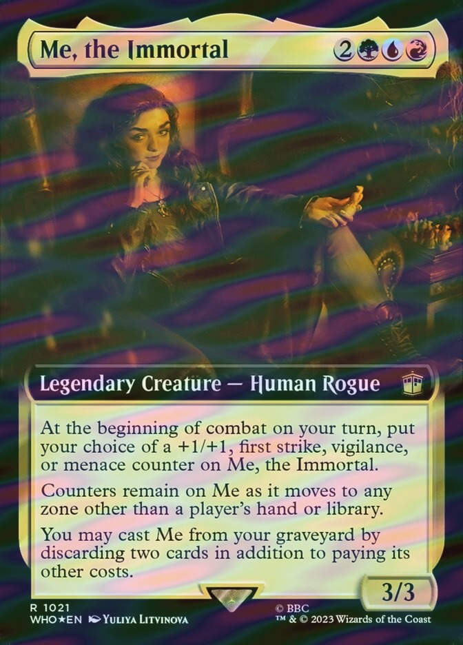 Me, the Immortal (WHO) (1021) / Extended Art / Surge Foil