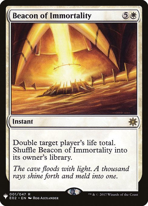 Beacon of Immortality (PLST) (E02-1)