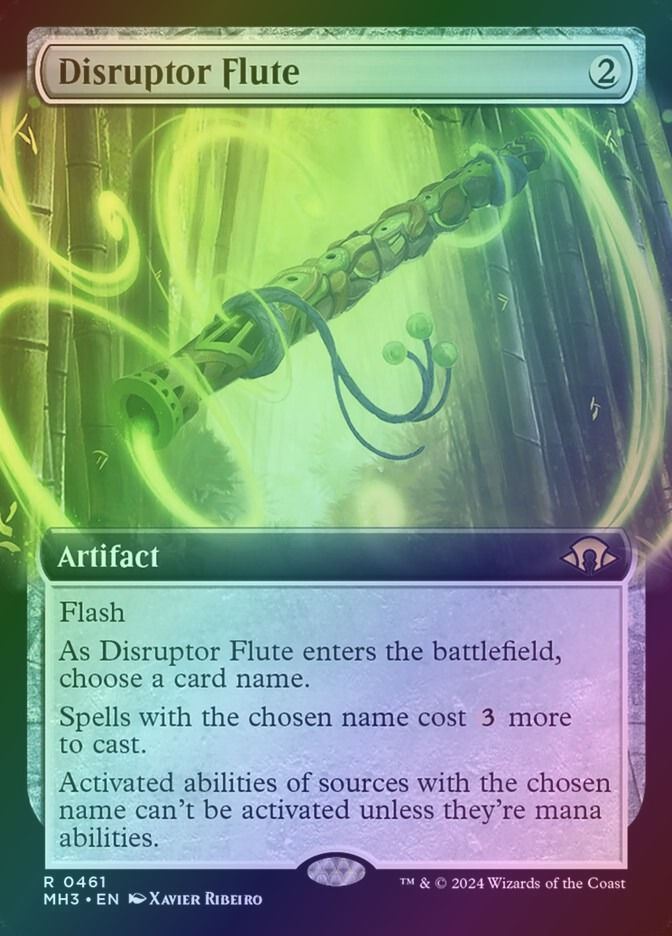 Disruptor Flute (MH3) (461) / Extended Art / Foil