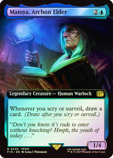 Matoya, Archon Elder (FIN) (439) / Extended Art / Foil