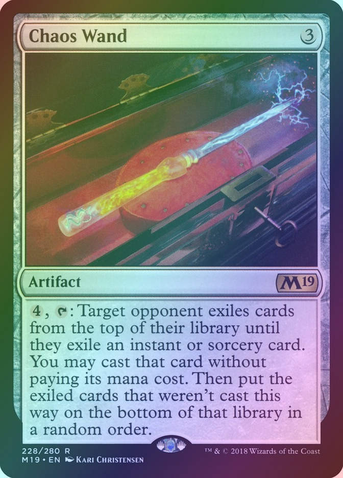 Chaos Wand (M19) (228) / Foil